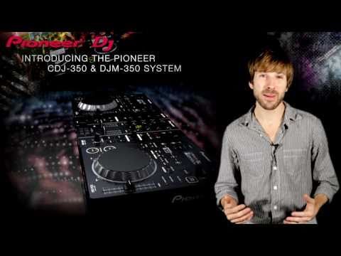 Pioneer CDJ-350 and DJM-250MK2 Professional DJ Equipment Package