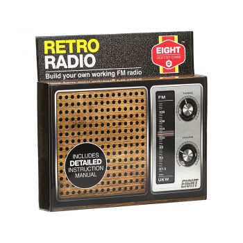 EIGHT Build Your Own Retro Radio Kit
