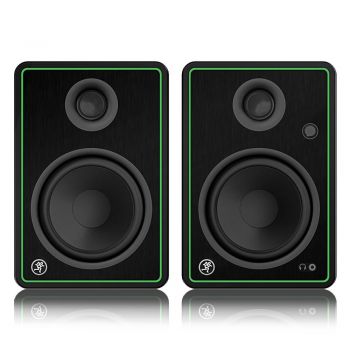 The Mackie CR5-XBT speakers provide outstanding acoustic performance as well as versatility.