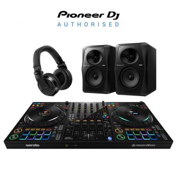Pioneer DJ DDJ-FLX10 & VM-70 (Pair) & HDJ-X7 Bundle