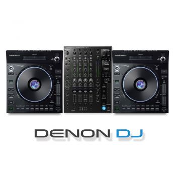 Denon DJ PRIME Mixer and DJ Controller Bundle