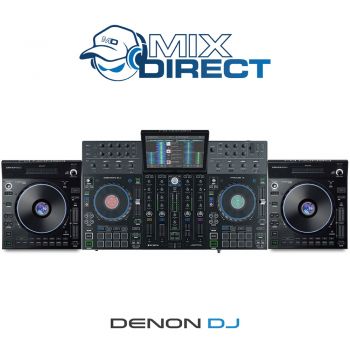 Denon DJ PRIME 4 and LC6000 Pro Bundle