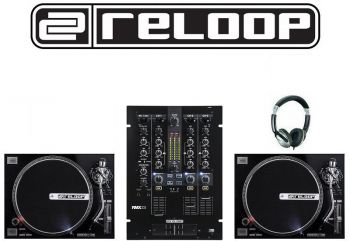 Reloop RP-7000 Turntable and RMX-33i Mixer 