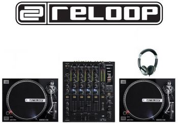Reloop RP-7000 Turntable and RMX-60 Mixer