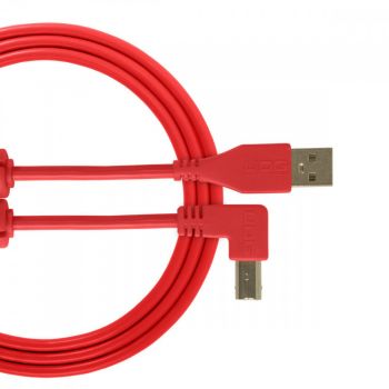 UDG USB Cable A-B 2M Red Angled