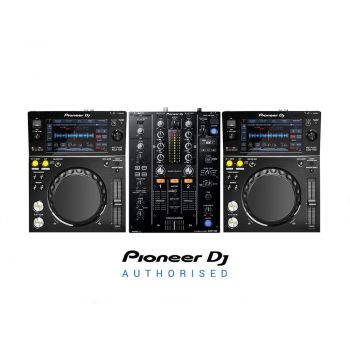Pioneer XDJ-700 and DJM-450 Professional DJ Equipment Package